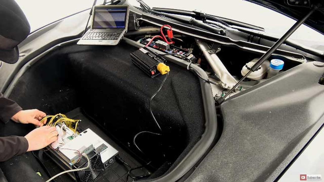 Pemasangan rig yang digabungkan ke mobil Tesla (KmanAuto)