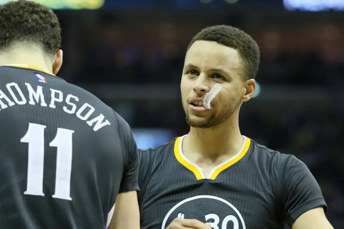 Stephen Curry dan Klay Thompson