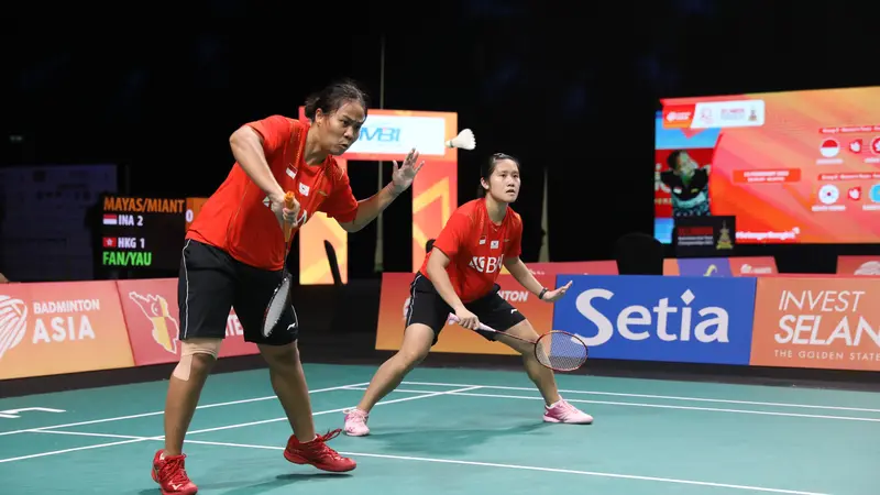 Lanny Tria Mayasari/Jesita Putri Miantoro - Kejuaraan BulU Tangkis Beregu Asia 2022