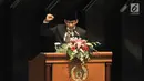 Sandiaga Uno membacakan pidato pengunduran diri saat rapat paripurna DPRD DKI Jakarta, Senin (27/8). ).(merdeka/ Iqbal S. Nugroho)