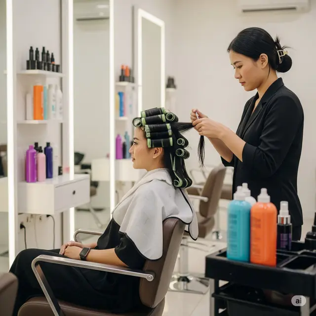 Rambut Pendek Blow. Foto: Gemini