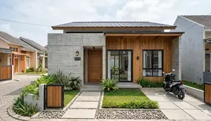 8 Inspirasi Fasad Rumah dengan Material Kombinasi yang Sedang Tren dan Modern
