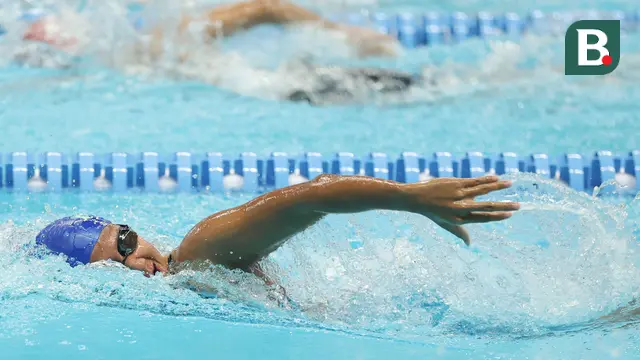 Foto: Aksi Perenang Muda di Hari Pertama Indonesia Open Aquatic Championships (IOAC) 2025