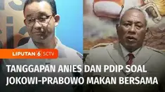 Pertemuan Presiden Joko Widodo dan Menteri Pertahanan, Prabowo Subianto ditanggapi sejumlah pihak. Calon Presiden nomor urut 1, Anies Baswedan menanggapi pertemuan antara Presiden dan Menteri adalah hal yang biasa.