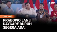 Prabowo Janjikan Daycare untuk Buruh Indonesia