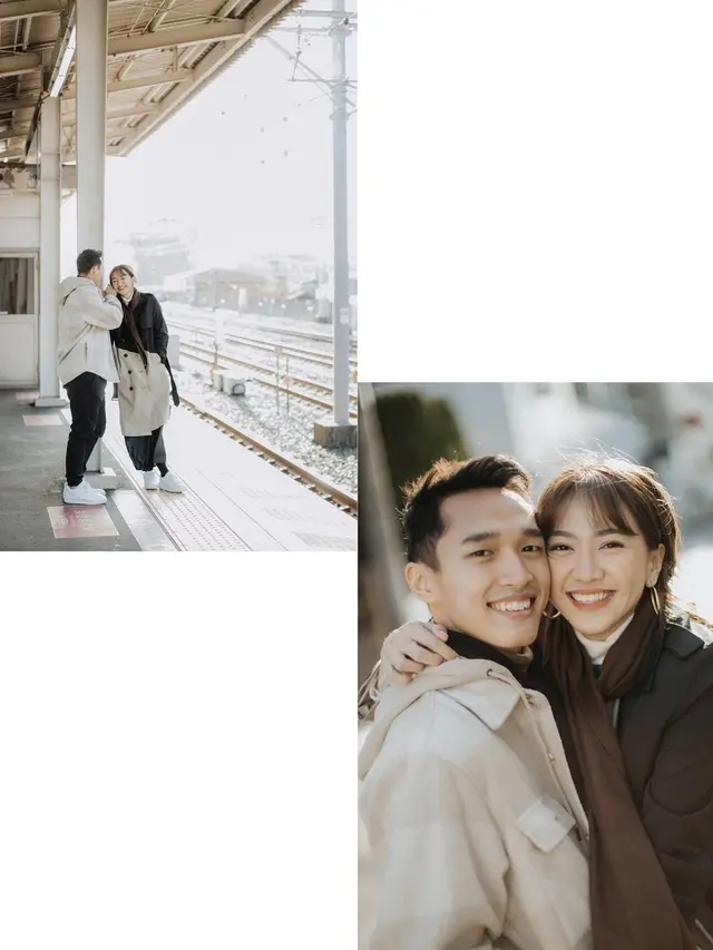 Tampil Mesra, Ini 7 Potret Prewedding Jonatan Christie dan Shanju Eks JKT 48