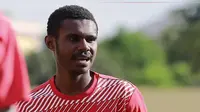 I Nyoman Ansanay menambah daftar pemain eks PON Papua di skuat Persipura BRI Liga 1 2021-2022. (Bola.com/Gatot Susetyo)