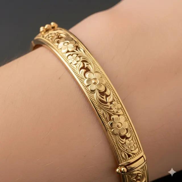 Bangle Motif Floral