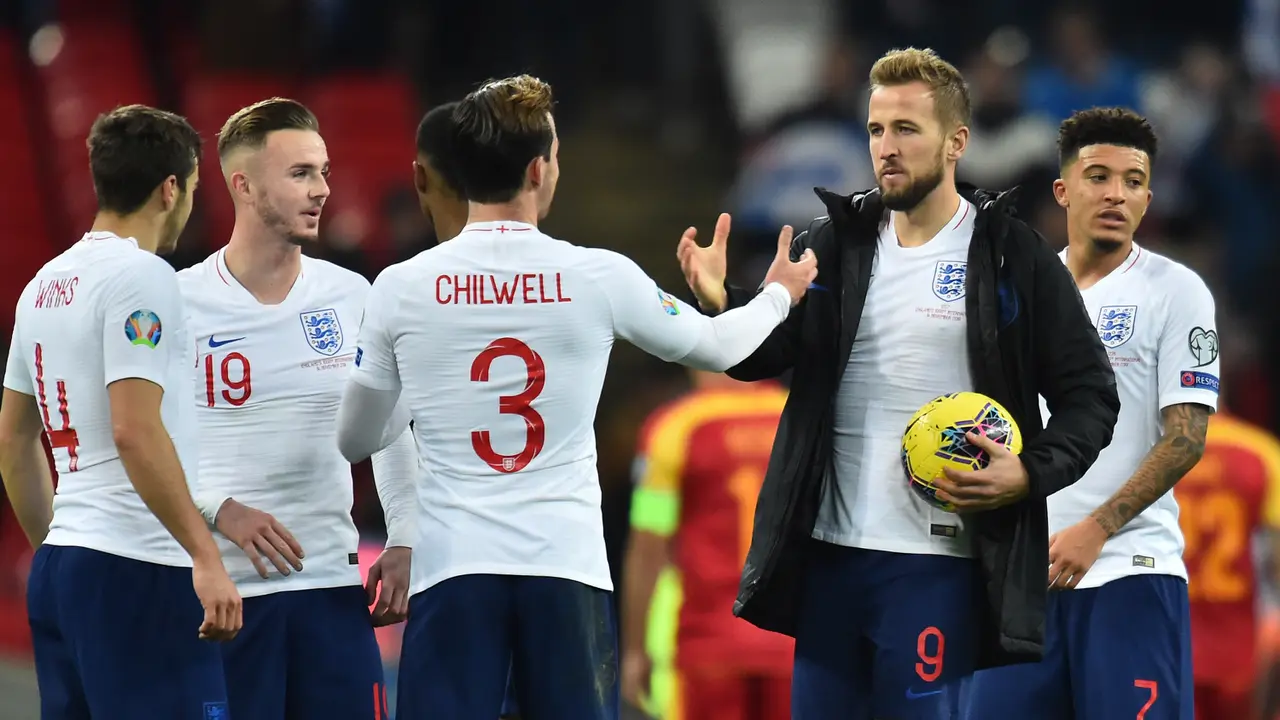 Harry Kane 3 Gol, Inggris Libas Montenegro 7-0