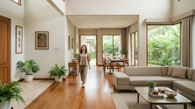 Tata Ruang yang Mengalir Tanpa Hambatan (AI Generated)