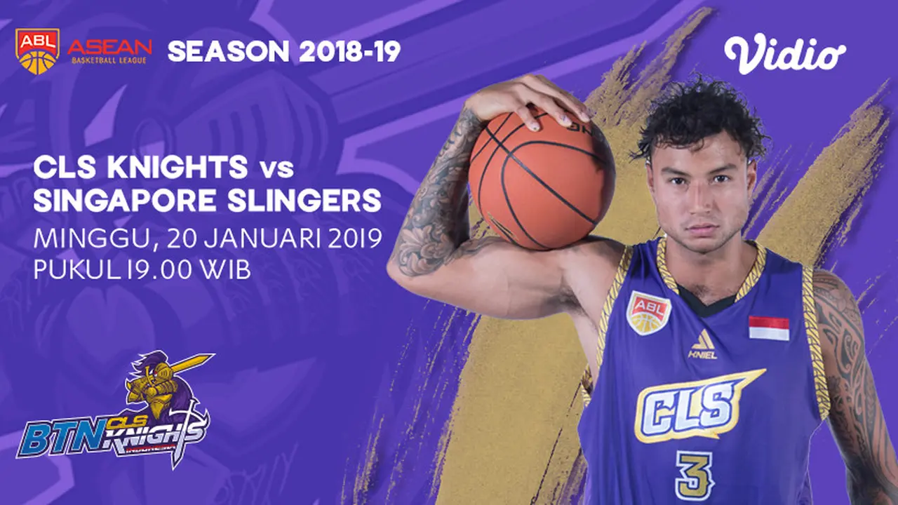 Live Streaming ABL: CLS vs Slingers di Vidio.com