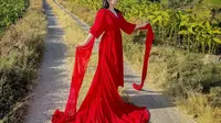 Nadia Maharani influencer yang aktif sebagai traveler dan berbagi cerita perjalanannya di medsos hingga jadi konten kreator spesialis jalan-jalan di Indonesia. (Foto: Dok. Koleksi Pribadi Nadia Maharani)