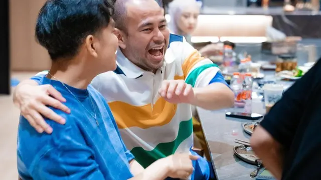 Raffi Ahmad dan Gibran Rakabuming Raka