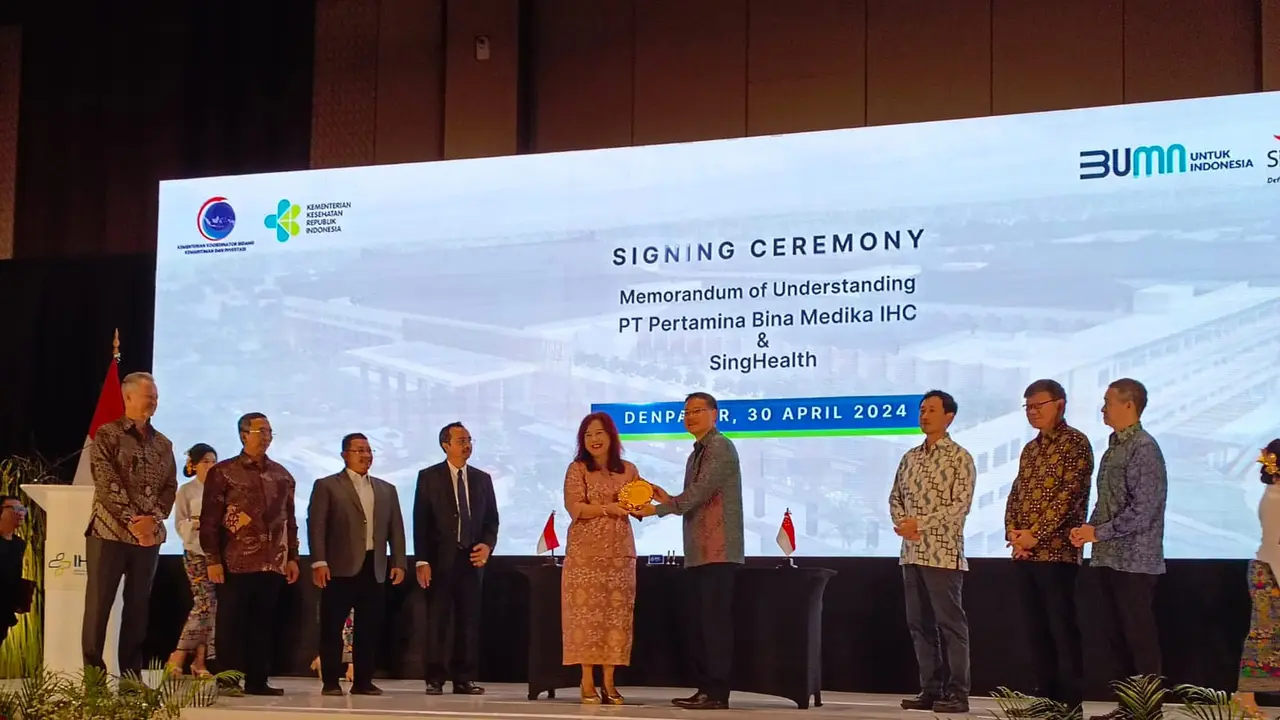 Tingkatkan Layanan, IHC Gandeng Lembaga Kesehatan Singapura