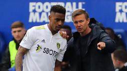 Marsch ditunjuk untuk menggantikan Marcelo Bielsa dari kursi kepelatihan The Whites pada 28 Februari lalu usai rentetan hasil negatif di empat laga terakhir. (AFP/Geoff Caddick)