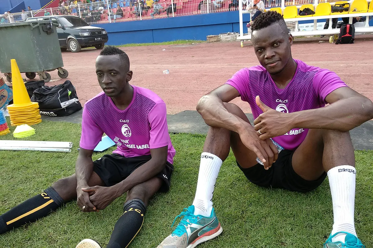 Makan Konate dan Mamadou Ndiaye