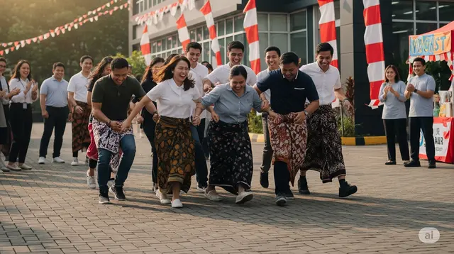 10 Ide Lomba 17 Agustus untuk Karyawan Kantor