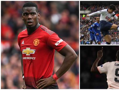 Harry Maguire baru saja memecahkan rekor transfer dengan menjadi bek termahal di dunia setelah didatangkan Manchester United dari Leicester. Berikut ini tujuh pemain termahal Manchester United sepanjang masa. (Kolase Foto dari AFP)