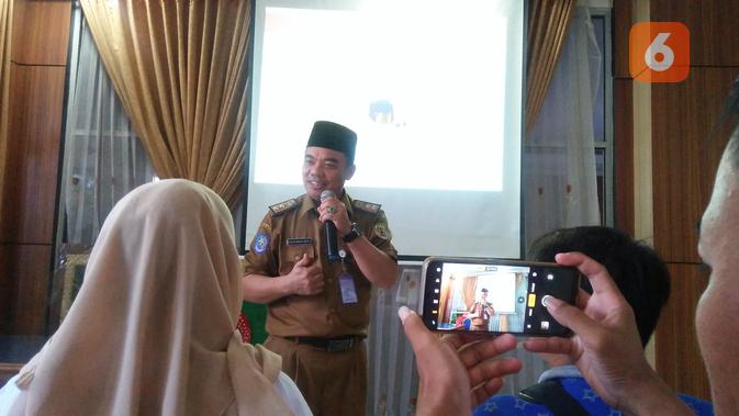 Direktur RSUD M Yunus Bengkulu memastikan Bengkulu masih negatif Corona. (Liputan6.com/Yuliardi Hardjo)