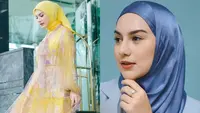 Lihat di sini beberapa potret OOTD hijab berwarna pastel dari Irish Bella.