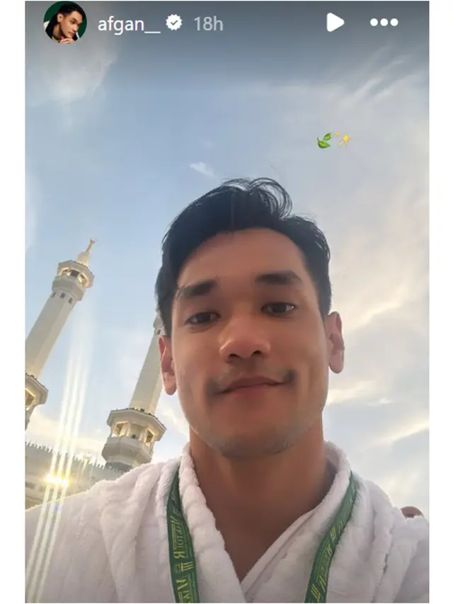 Tunaikan Haji 2025, Intip 6 Outfit Afgan dengan Sentuhan Religius yang Jarang Tersorot