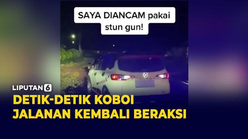 VIDEO: Viral! Aksi Koboi Jalanan di Aceh, Diancam Pakai Stun Gun