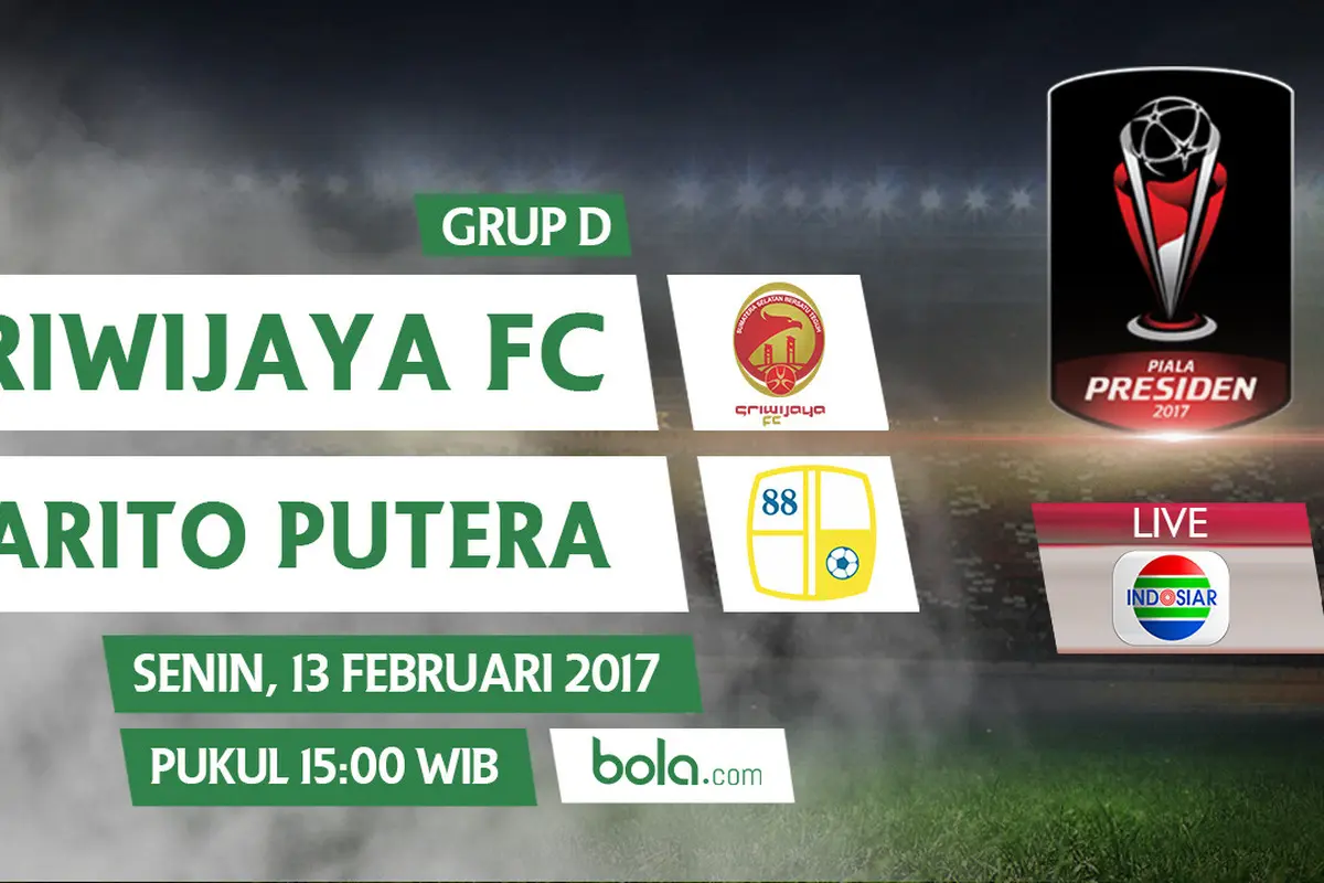Sriwijaya FC Vs Barito Putera (Bola.com/Adreanus Titus) 