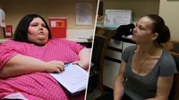 Christina berhasil menurunkan berat badan lebih dari 200 kg. Namun kini ia sedang berjuang melawan gangguan makan. (Foto: TLC)