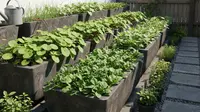 15 Kebun Sayur Rumah Kecil untuk Konsumsi Harian, Wujudkan Lahan Sempit Produktif
