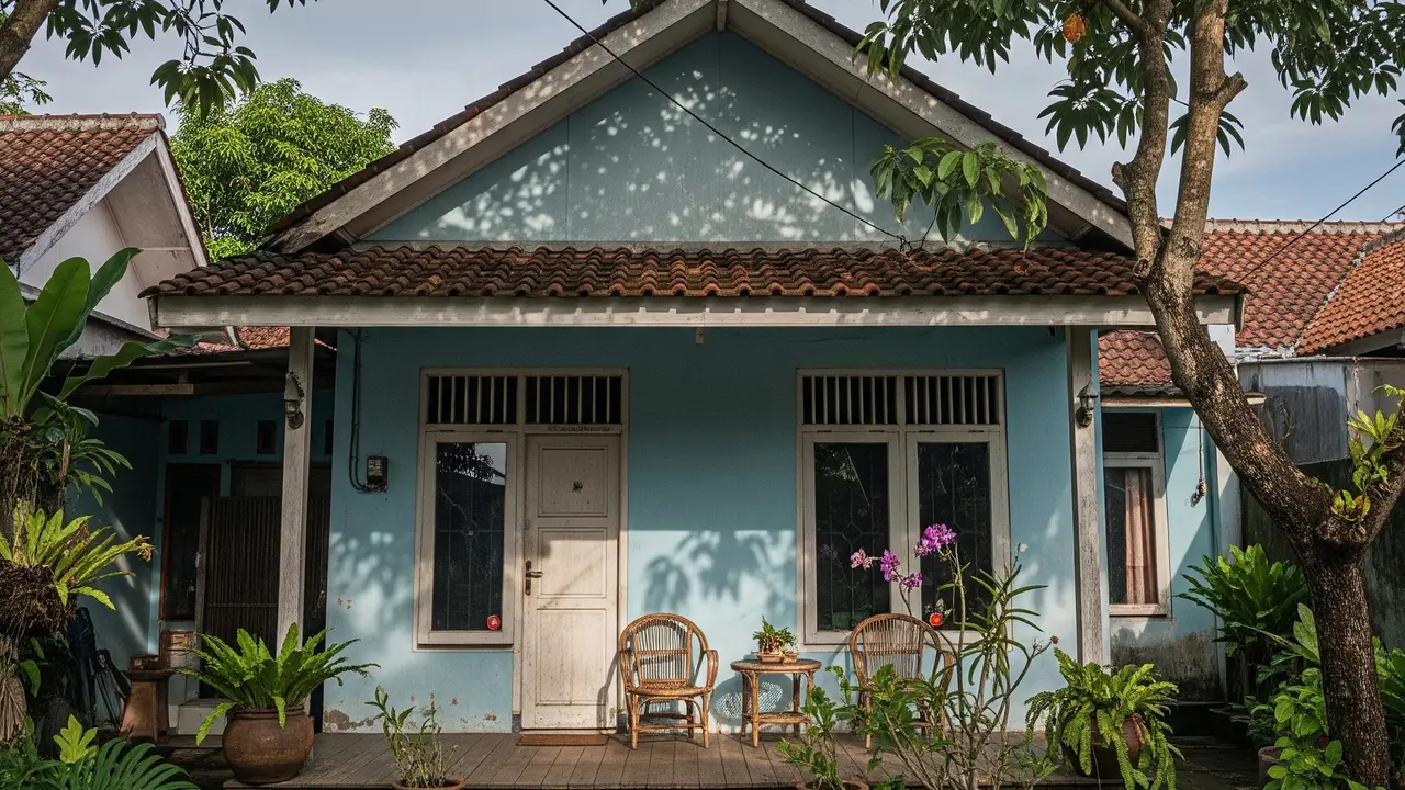 15 Pilihan Warna Cat Rumah yang Tidak Silau Terpapar Matahari, Hunian Sejuk Sepanjang Hari