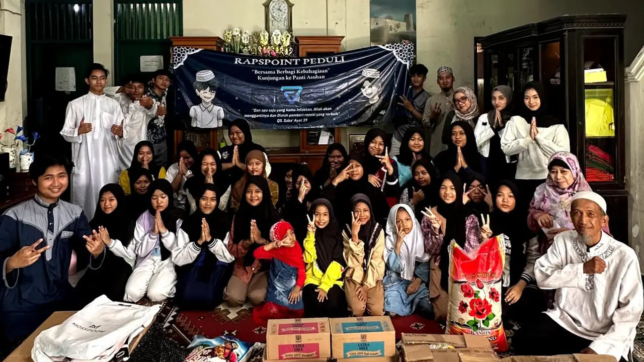 Ikuti Challenge Rapspoint dan Bantu Anak Panti Asuhan dengan Paket Sembako untuk Rayakan Tahun Baru