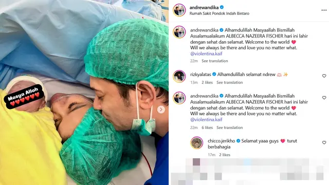 Andrew Andika dan Violentina Kaif