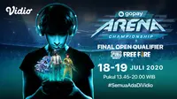 Saksikan Final Open Qualifier GoPay Arena Championship di Vidio. sumberfoto: Vidio