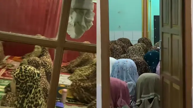 Mukena Motif Macan Viral