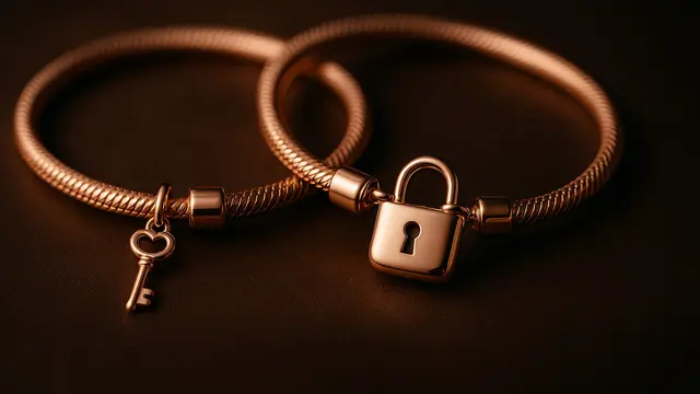 Model Gelang Kunci dan Gembok Mini