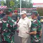 Menhan RI Prabowo Subianto meresmikan rumah sakit (RS) TNI Tk. IV Timika, Papua, Jumat 10 November 2023. (Foto: Istimewa)