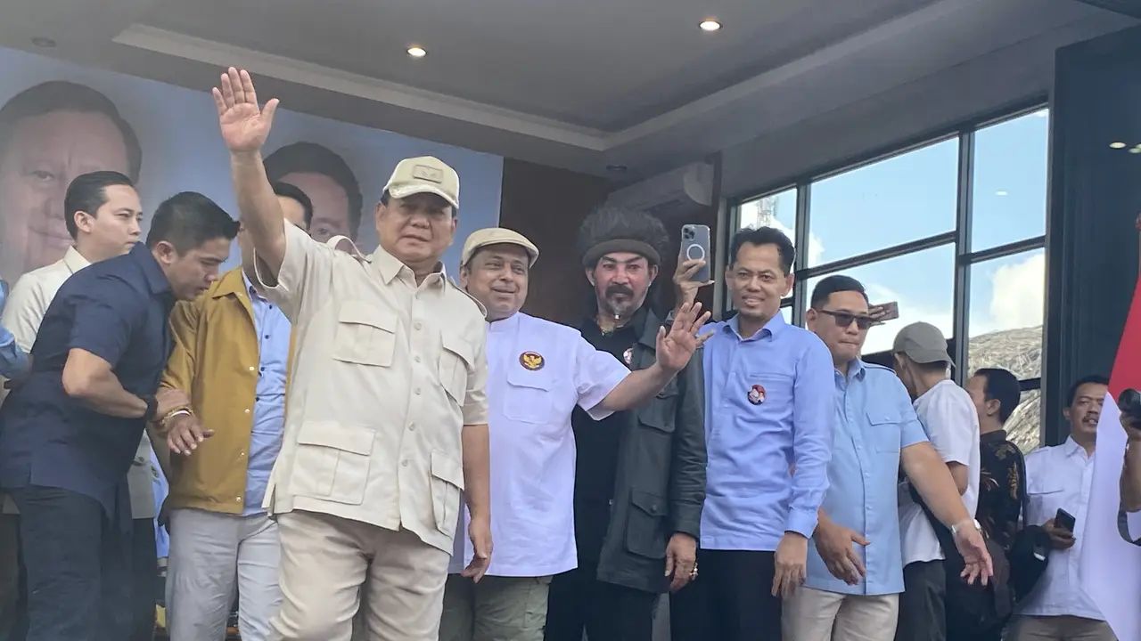 Capres 02 Prabowo Subianto Kampanye di Tasikmalaya