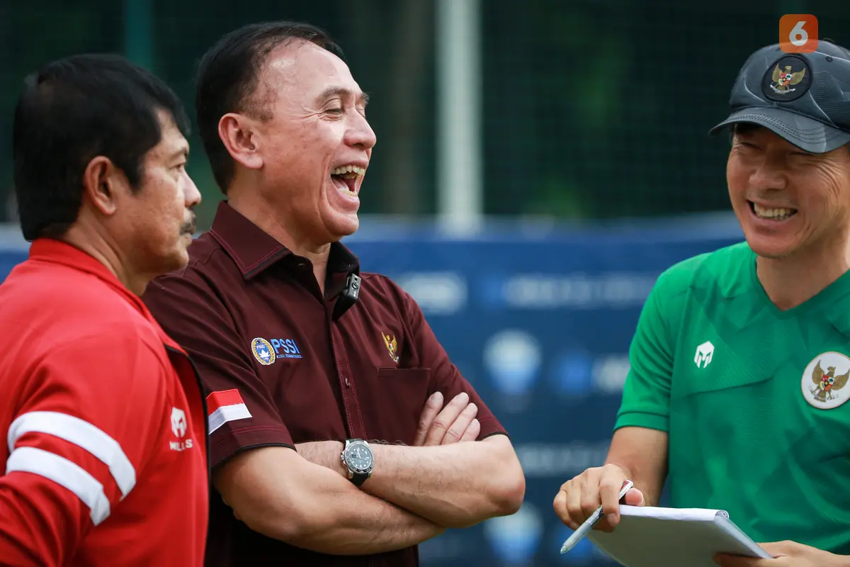 Latihan Timnas Indonesia U-20 untuk Persiapan Kualifikasi Piala Asia U-20 2023