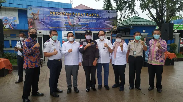 Senator Habib Hamid Abdullah, Membuka Kegiatan Padat Karya