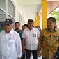 Menteri Pekerjaan Umum dan Perumahan Rakyat (PUPR) Basuki Hadimuljono melakukan peninjauan di Madrasah Tsanawiyah Negeri (MTsN) 3 Pekanbaru, Riau (dok: Athika)