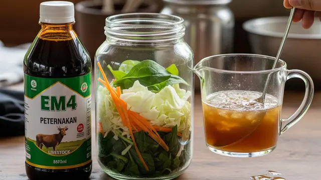 Cara Membuat Pakan Fermentasi dari Sayuran Sisa Pasar