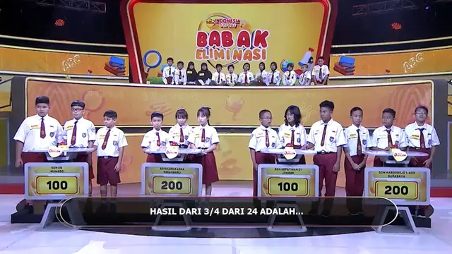 Babak ‘Satu Lawan Satu’, Strategi dan Ketangkasan Jadi Kunci Lolos di DANCOW Indonesia Cerdas Episode 5