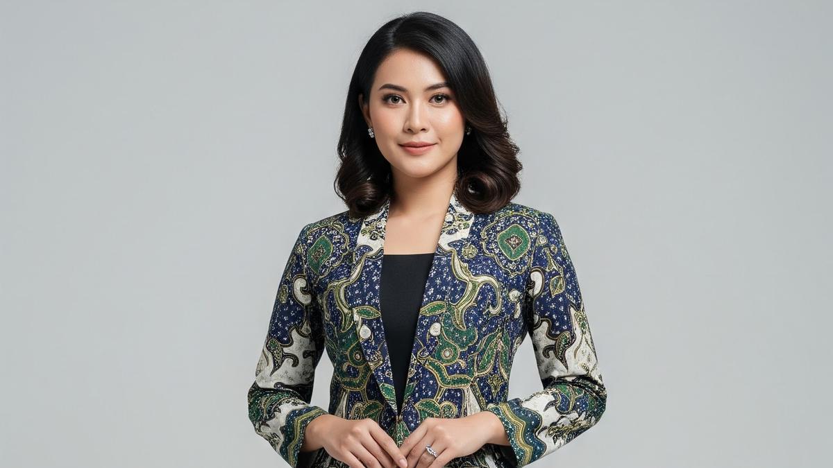 8 Model Atasan Batik Blazer Kekinian, Padu Padan Ini Terlihat Elegan di 2025