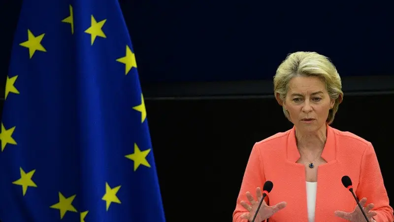 Presiden Komisi Eropa Ursula von der Leyen. (Dok. AFP)
