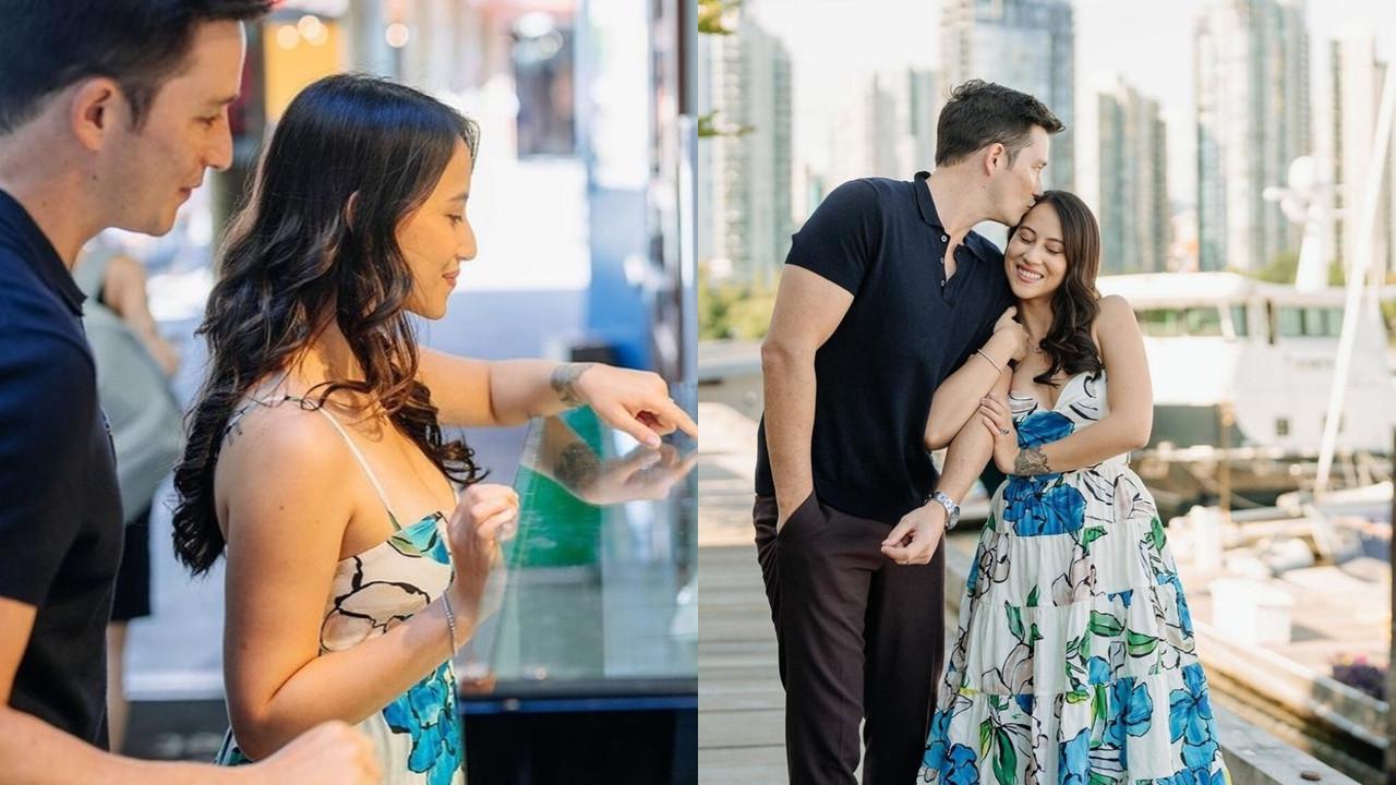 Liburan Mike Lewis dan Janisaa Pradja di Kanada