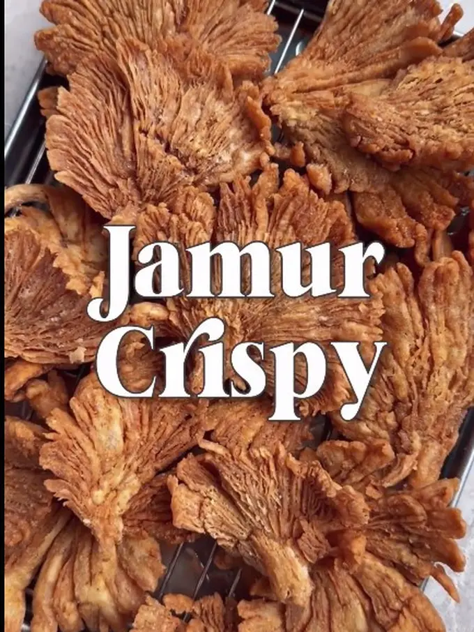Bukan Direndam Baking Soda, Begini Cara Goreng Jamur Krispi Biar Garing Tahan Lama