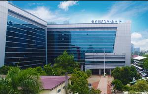 Ilustrasi gedung Kemnaker. Foto: Kemnaker