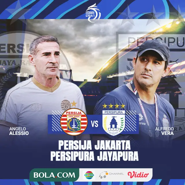 BRI Liga 1 - Duel Pelatih - Persija Jakarta Vs Persipura Jayapura