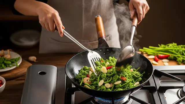 Resep Tumis Daun Pakis