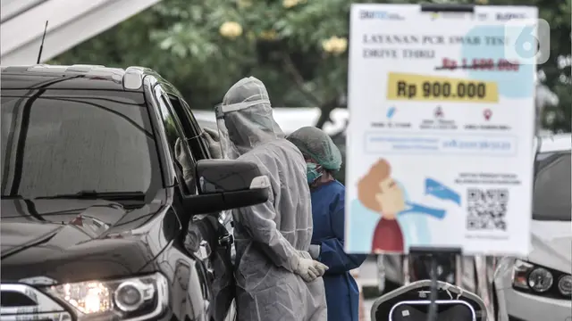 Lacak Penyebaran Covid-19 dengan Tes Swab PCR Drive Thru
